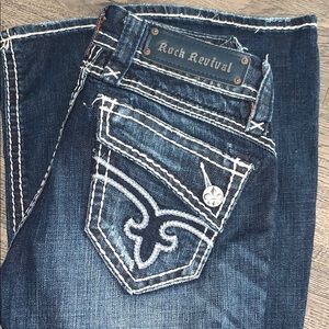 Rock revival Johanna designer jeans size 26